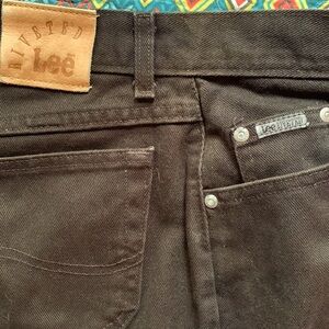 Men’s Vintage Black Lee Jeans